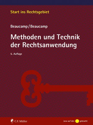 cover image of Methoden und Technik der Rechtsanwendung